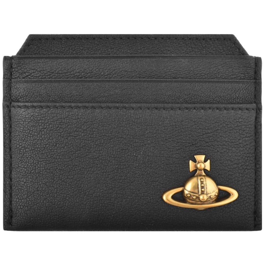 【VIVIENNE WESTWOOD】Slim Card Holder Black Black Slim Card Holder by Vivienne Westwood on Sale